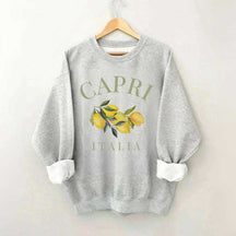 Capri Italia Lemons Amalfi Coast Sweatshirt