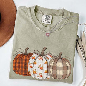 Autumn Fall Pumpkins Retro T-Shirt