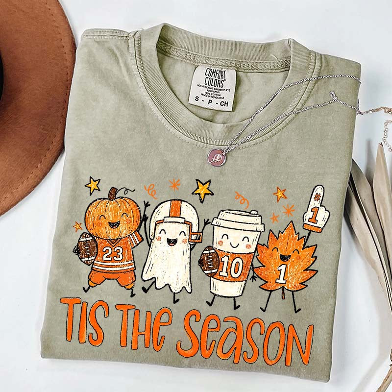 Pumpkin Spice Latte Tis The Season T-Shirt