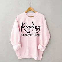 Reading Is My Favorite Sport Bookworm Sweatshirt