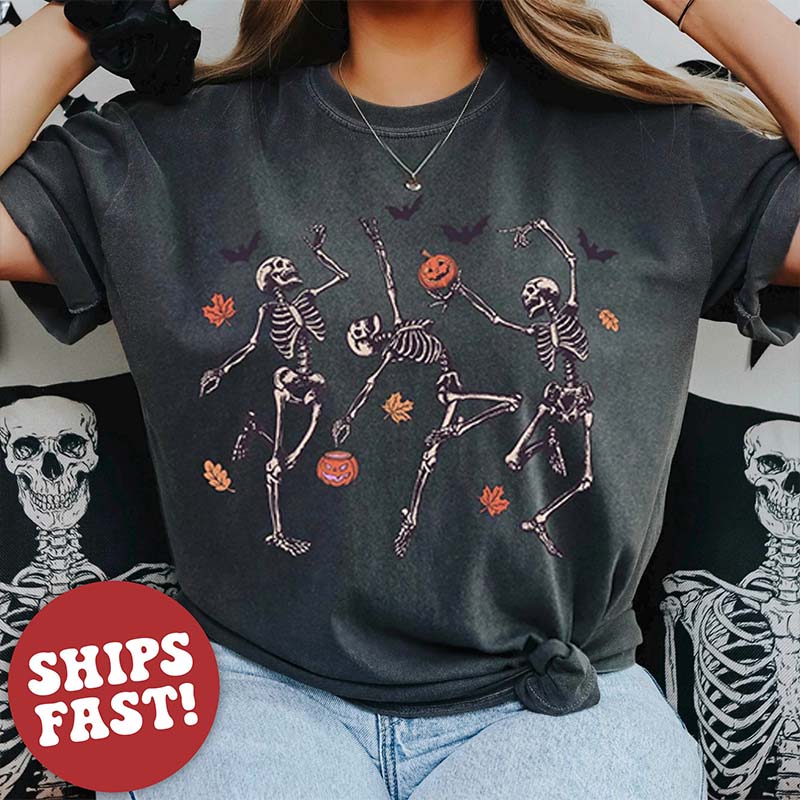 Comfort Colors Dancing Skeleton T-Shirt