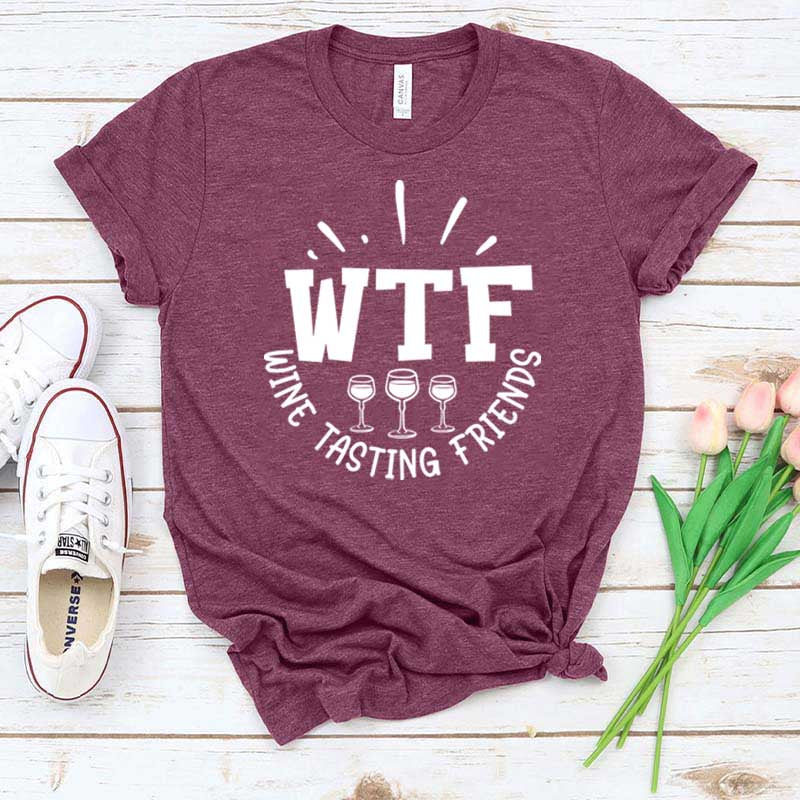 WTF Wine Tasting Friends T-Shirt
