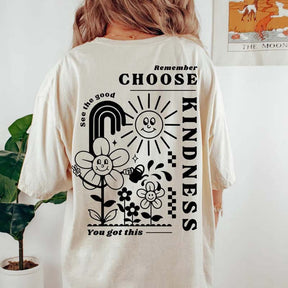 Kindness Matters Tee retro style sports T-shirt