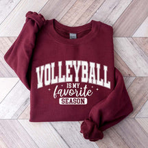 Cute Volleyball is my Favorite Season Sweatshirt