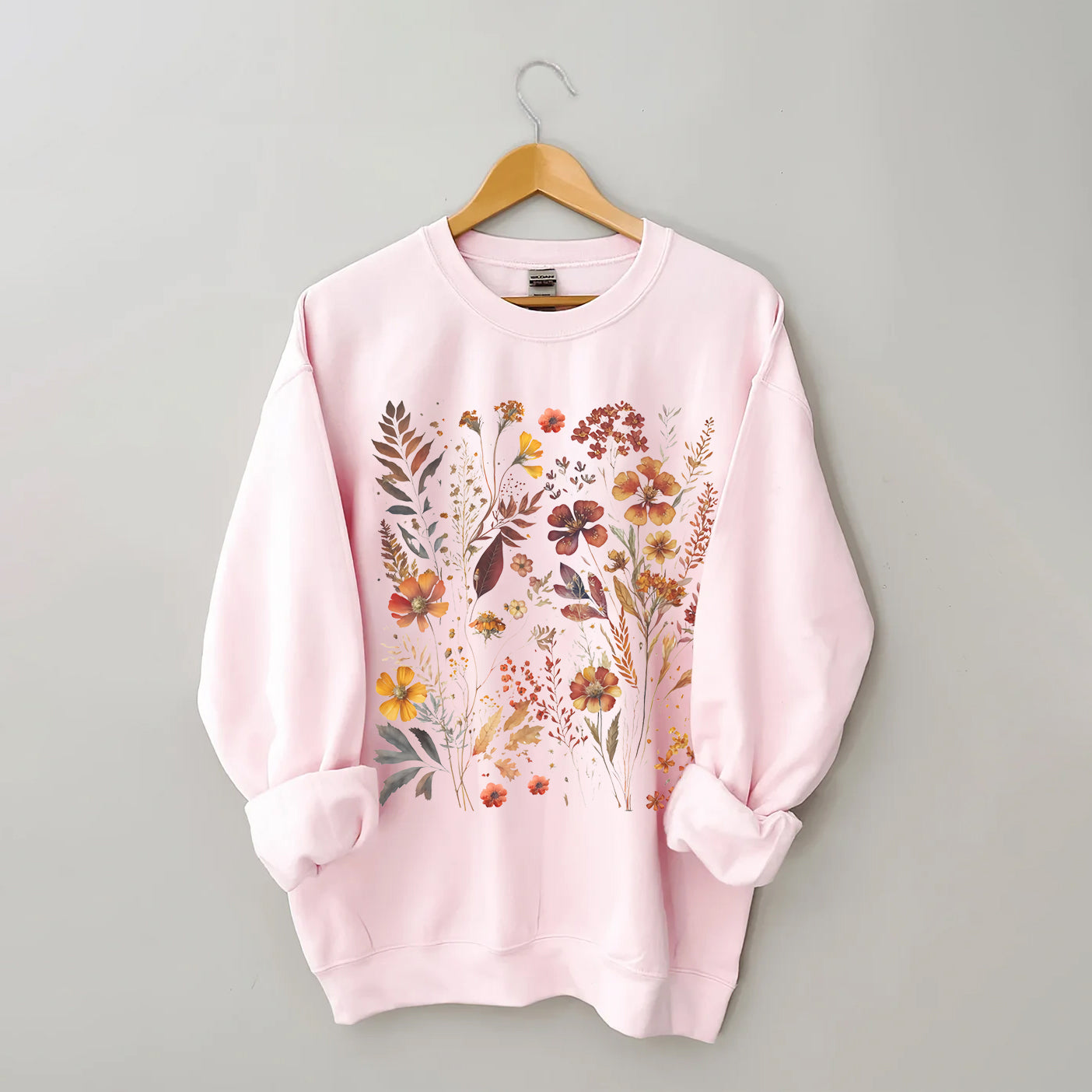 Vintage Wildflowers Garden Lover Sweatshirt