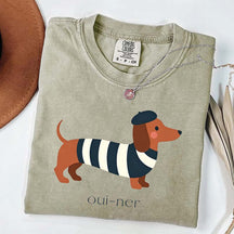 Oui-Ner Sausage Dog T-Shirt