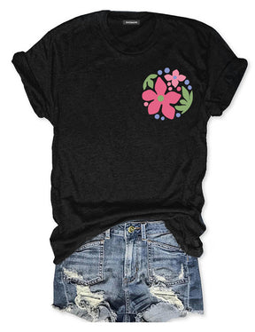 Finding My Own Path Flowers T-Shirt