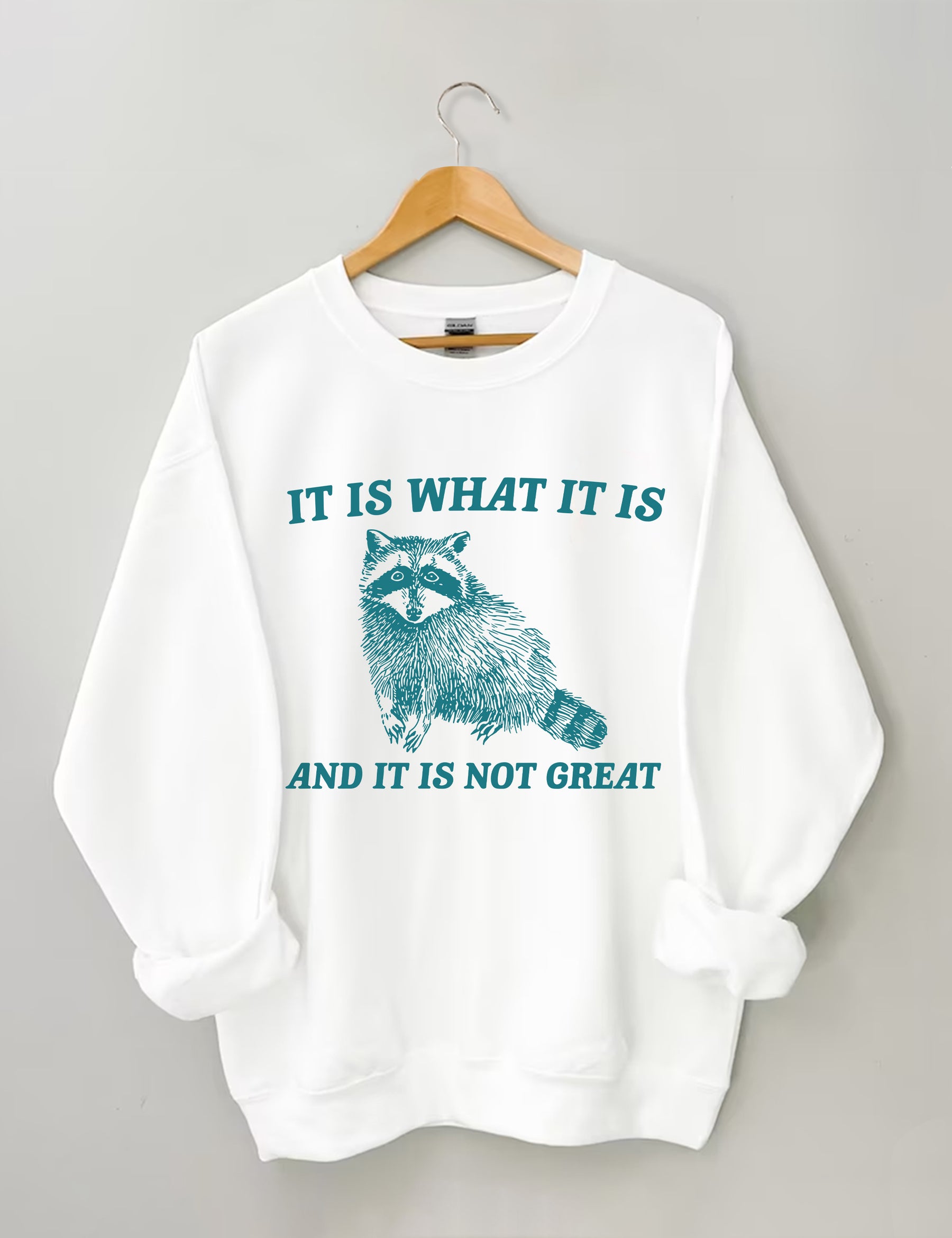 It Is What It Is And It Is Not Great Sweatshirt