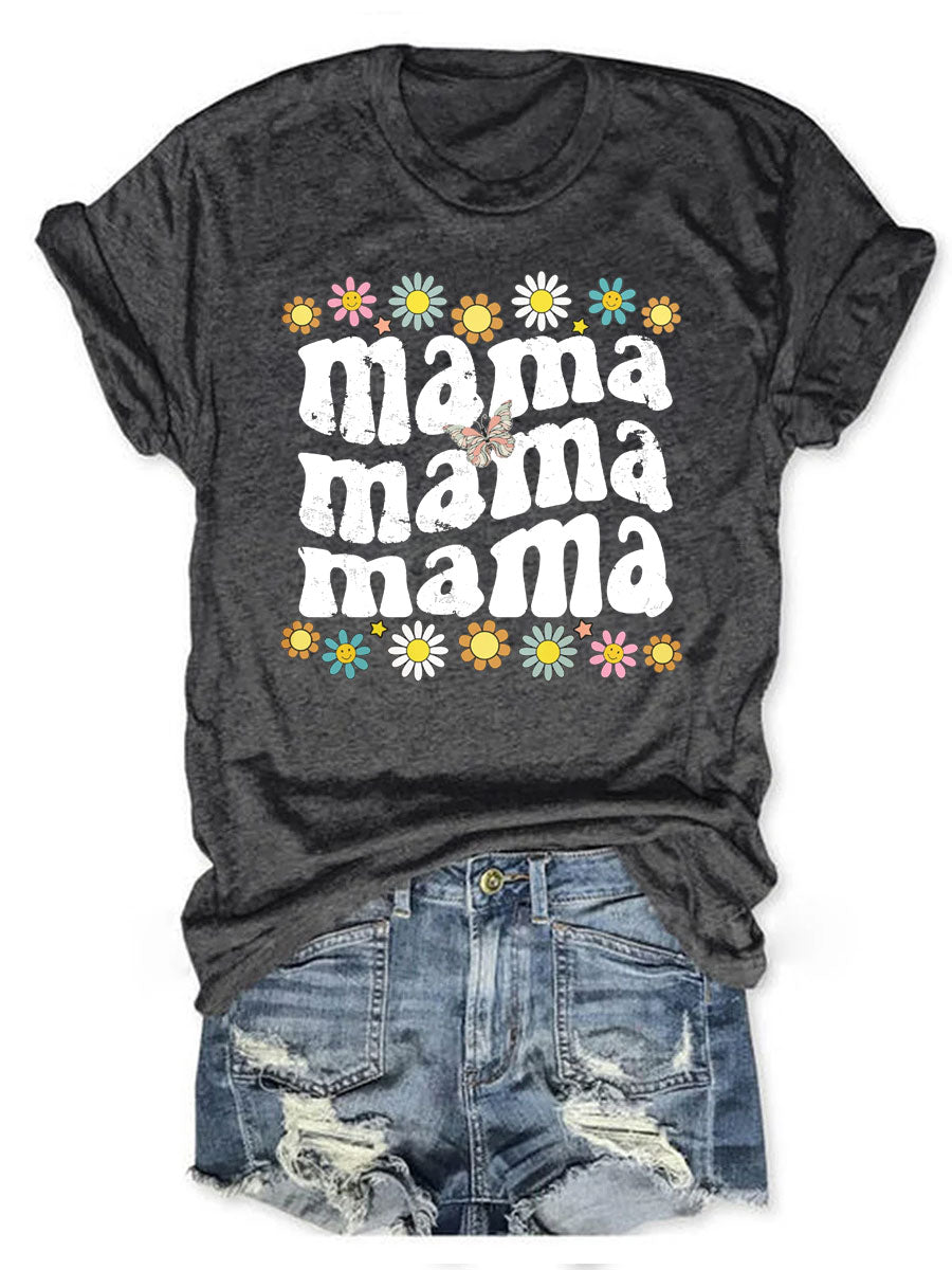 Mama Flower T-shirt