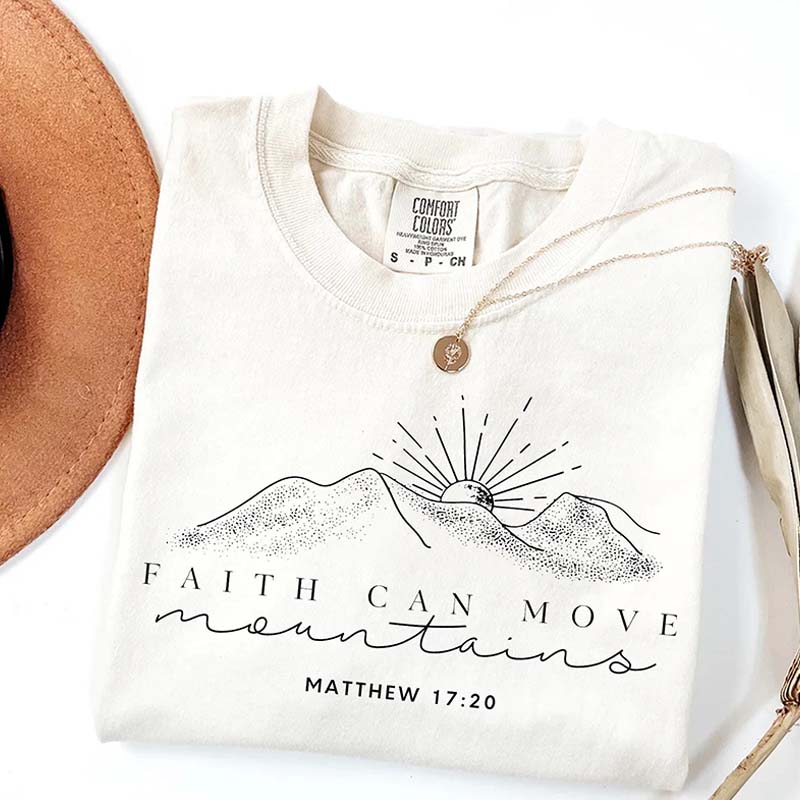 Minimal Faith Can Move Mountains T-Shirt