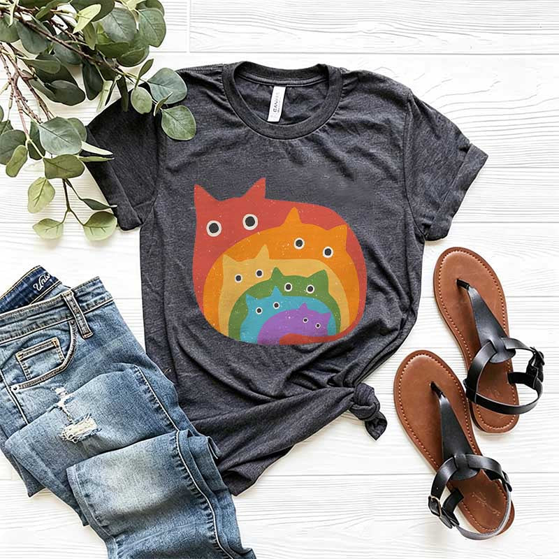 Rainbow Cats T-Shirt