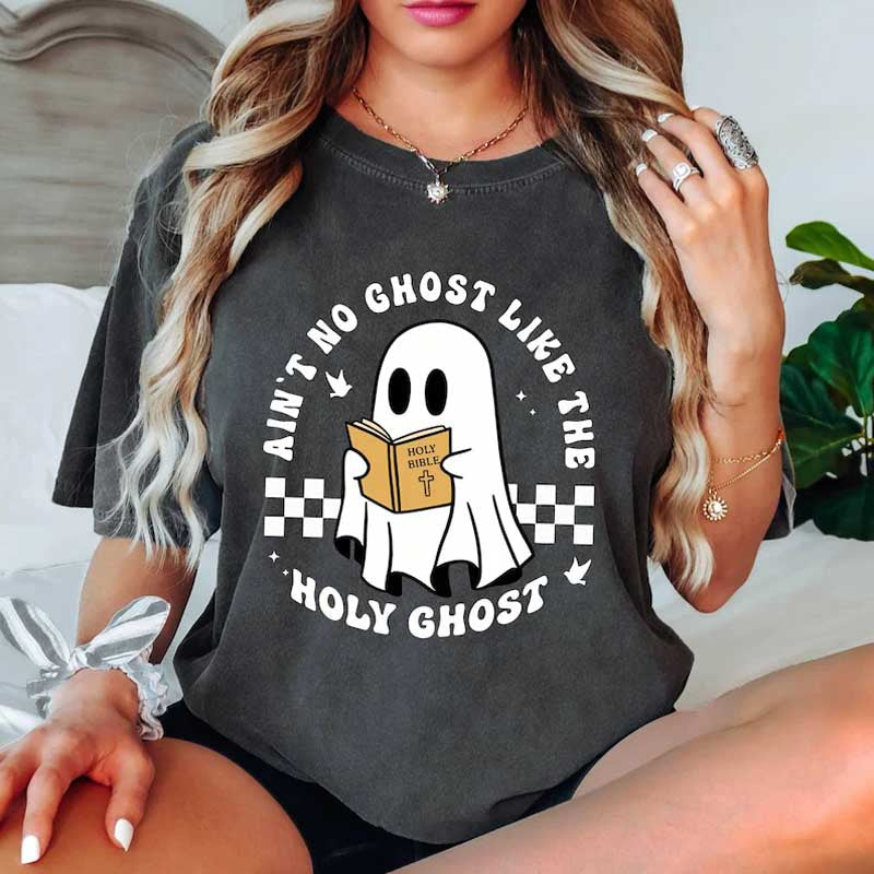 Funny Cute Ghost Catholic T-Shirt