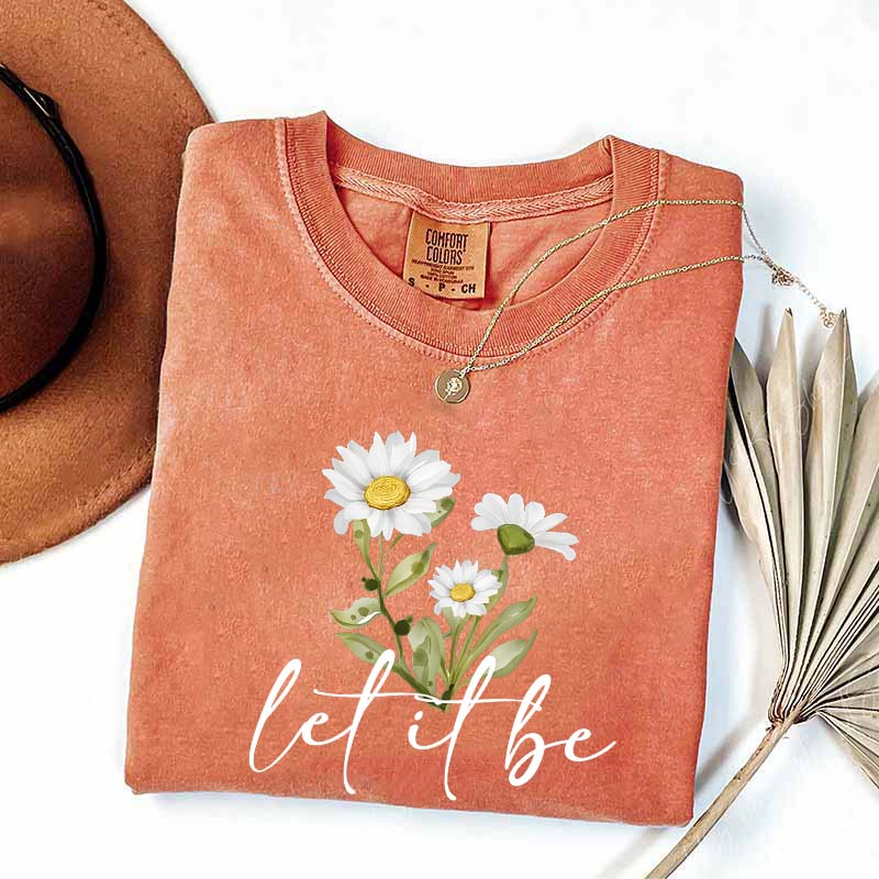 Daisy 'Let it Be' T-Shirt