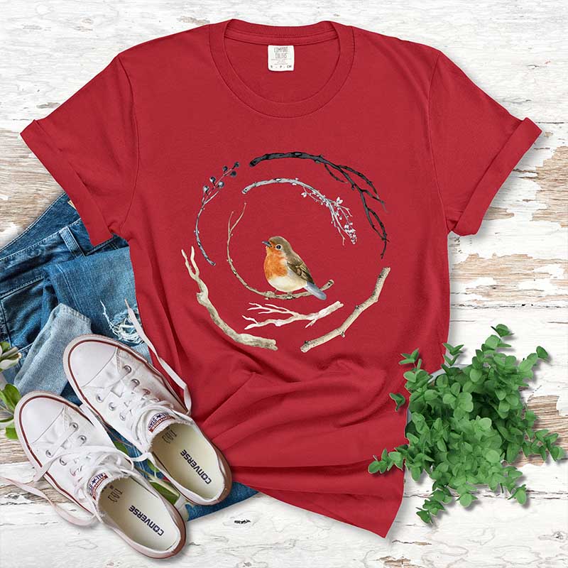 Cute Bird Peace T-Shirt