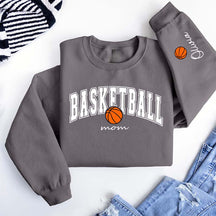 Custom Basketball Mom Cute Sweatshirt