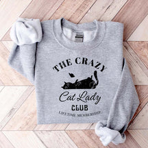 Crazy Cat Lady Club Sweatshirt
