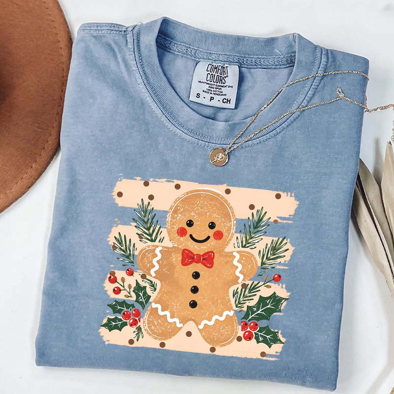 Gingerbread Cookie Christmas Xmas Holiday T-Shirt
