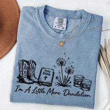Dandelion Comfort Colors Graphic Western T-Shirt