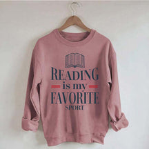 Reading Is My Favourite Sport Readers Sweatshirt