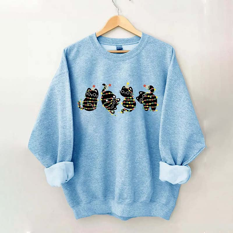 Meowy Christmas Sweatshirt