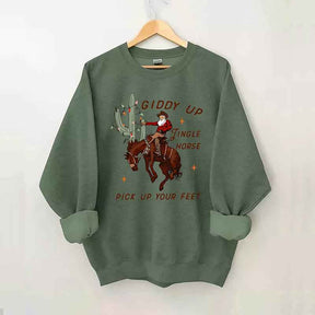 Cowboy Christmas Sweatshirt