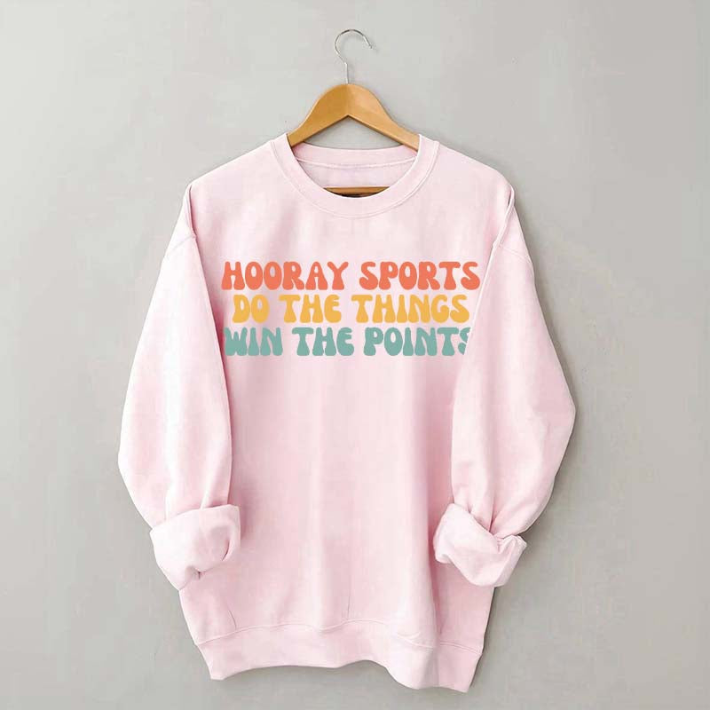 Hooray Sports Win the Points Sweatshirt