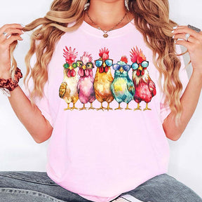 Funny Farmer Mothers Day Chicken T-Shirt