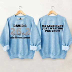 Custom Marathon Support Crew Sweatshirt