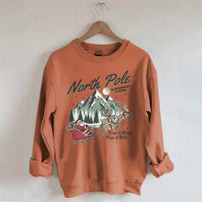 North Pole National Park Christmas Sweatshirt