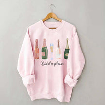 Bubble Please Champagne Sweatshirt