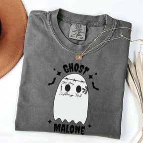 Ghost Malone Funny Halloween T-Shirt