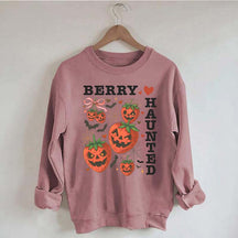 Strawberry Coquette Summerween Scary Fruit Sweatshirt