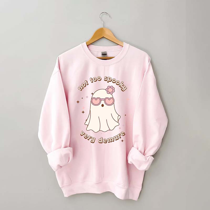 Not Too Spooky Very Demure Sweatshirt