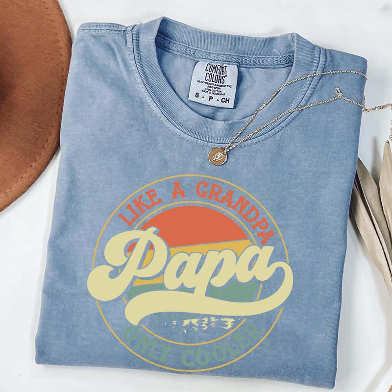 Retro Comfort Cool Papa T-Shirt