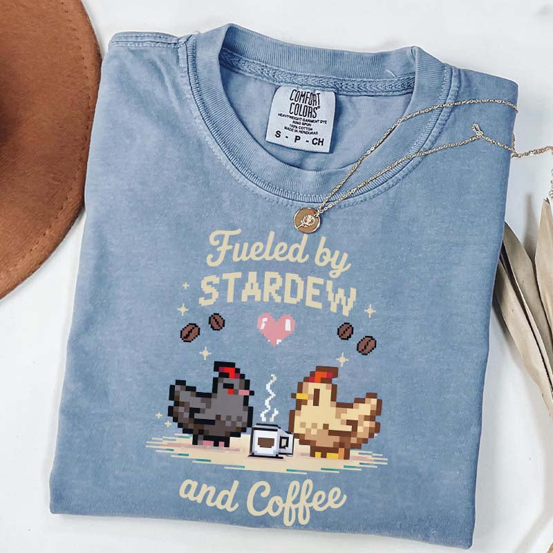 Fueled by Stardew Coffee T-Shirt