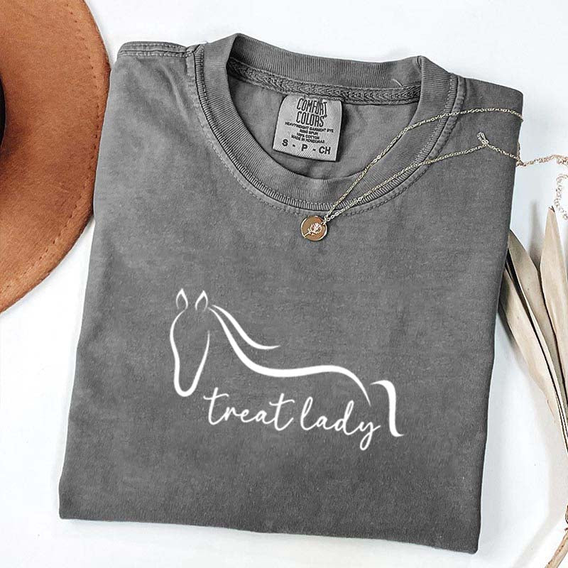Treat Lady Horse Lover T-Shirt