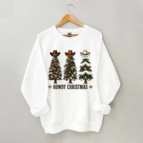 Western Christmas Tree Sweatshirt