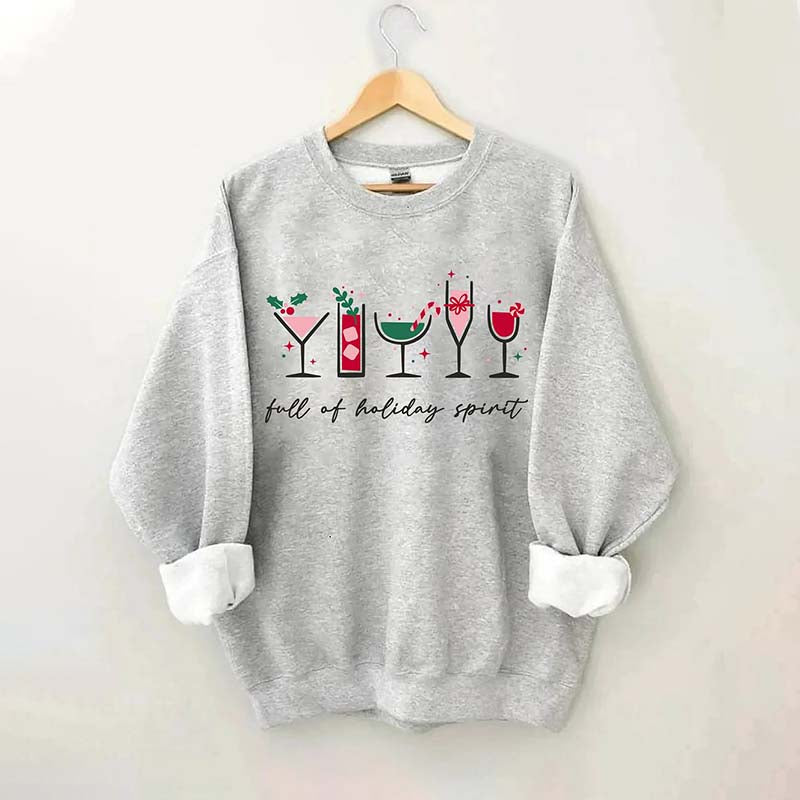 Full Of Holiday Spirit Sweatshirt