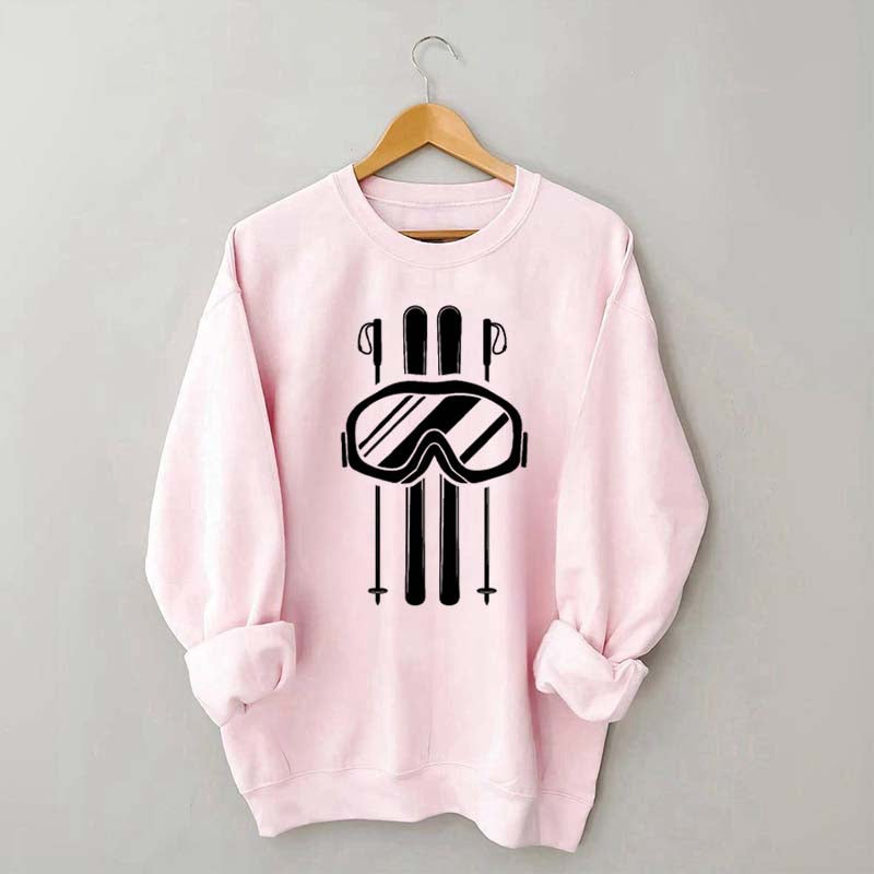 Women's Skiing Aesthetic Ski Sweatshirt