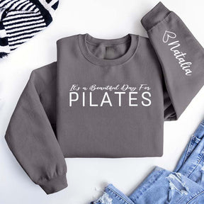 Personalized Pilates Mom Sweatshirt