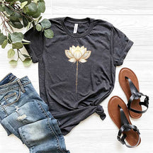 Lotus Flower Positive Energy Yoga T-Shirt