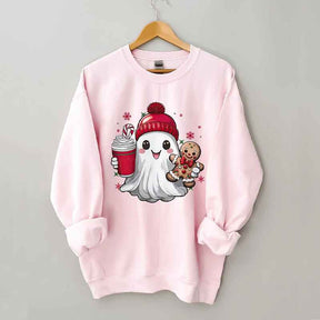 Cute Christmas Ghost Sweatshirt