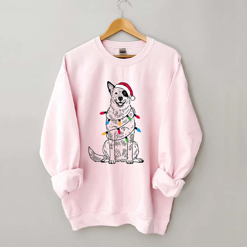 Australian Cattle Dog Christmas Sweatshirt