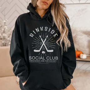 Rinkside Social Club Hockey Sweatshirt