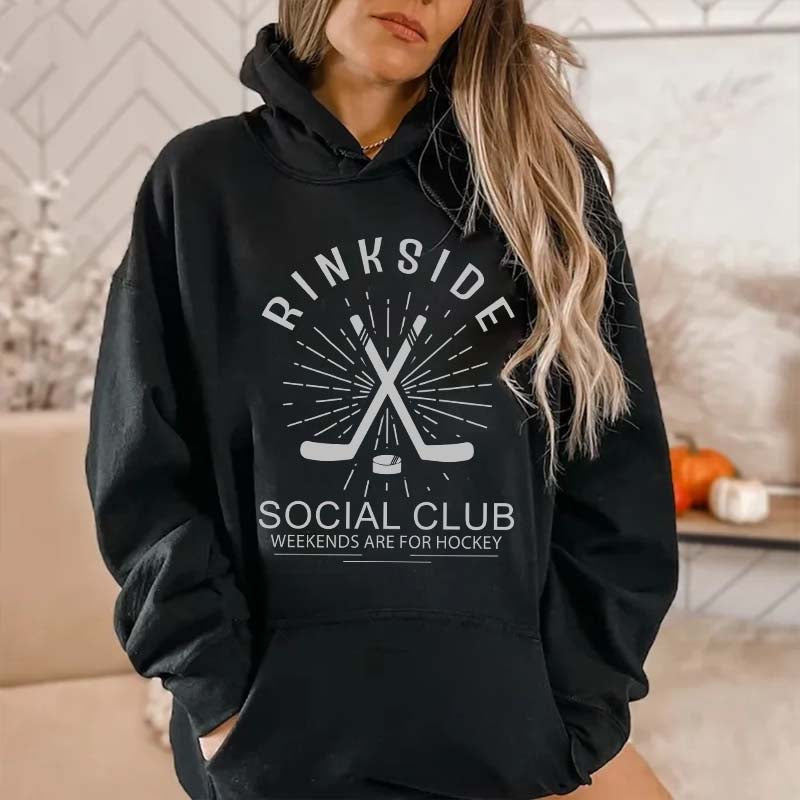 Rinkside Social Club Hockey Sweatshirt
