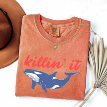 'Killin' It' Whale T-Shirt
