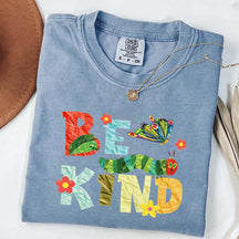Comfort Colors Be Kind Butterfly T-Shirt