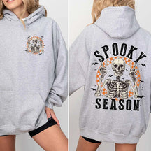 Spooky Season Skeleton Halloween Party Hoodie