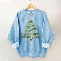 Dinosaurs Christmas Tree Sweatshirt