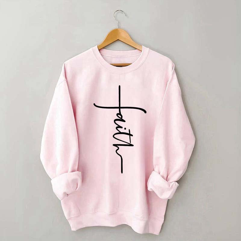 Faith Cross Sweatshirt